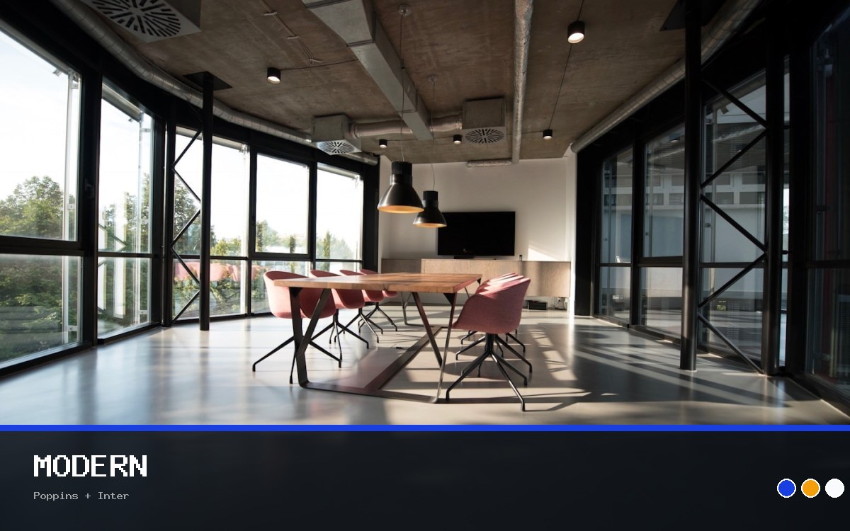 B2B Hizmet / Kurumsal · Modern önizleme