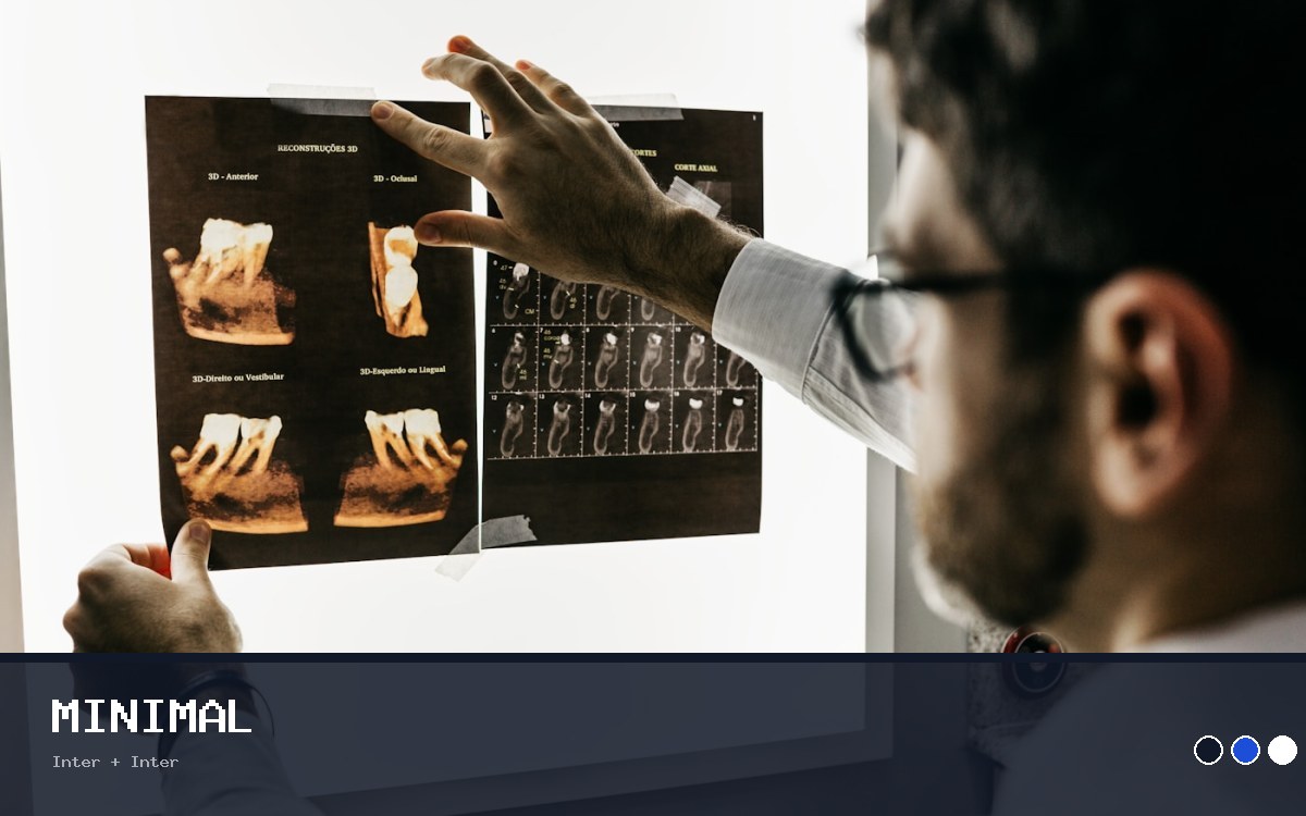 Diş Kliniği · Minimal önizleme