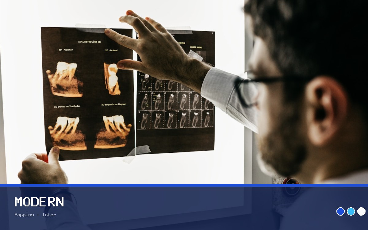 Diş Kliniği · Modern önizleme