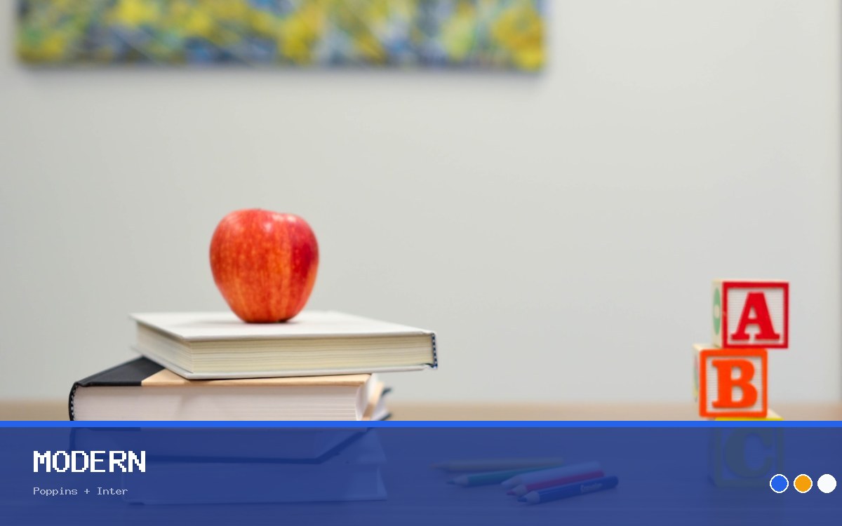 Eğitim / Kurs / Danışmanlık · Modern önizleme