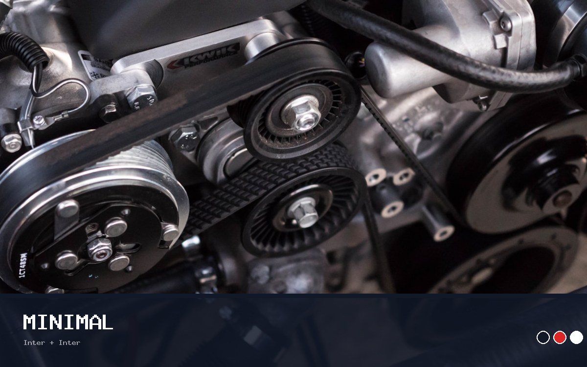 Otomotiv Servis / Ekspertiz · Minimal önizleme