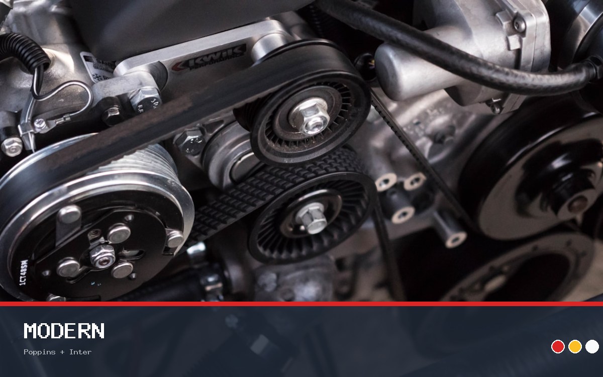 Otomotiv Servis / Ekspertiz · Modern önizleme