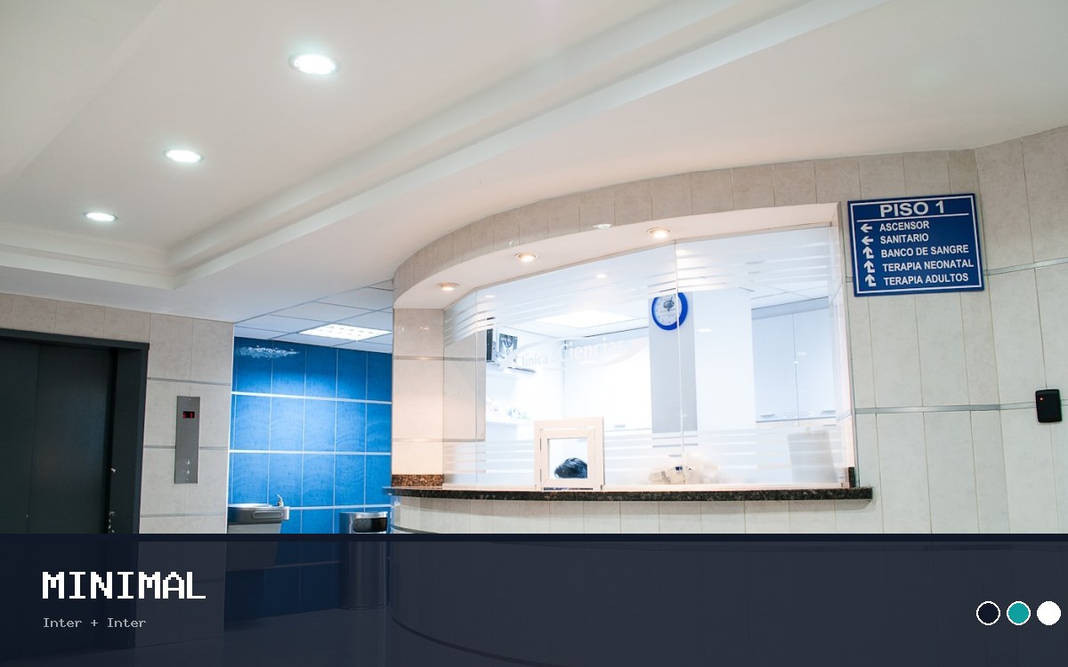 Sağlık / Klinik · Minimal önizleme