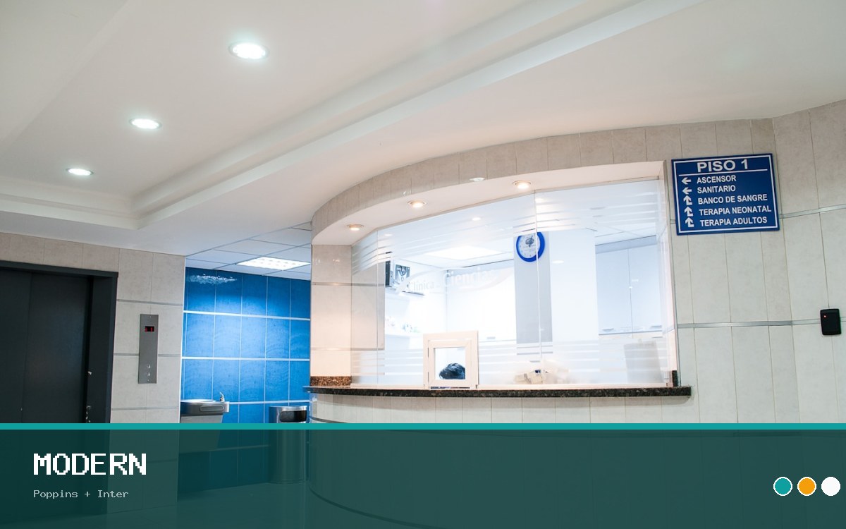 Sağlık / Klinik · Modern önizleme