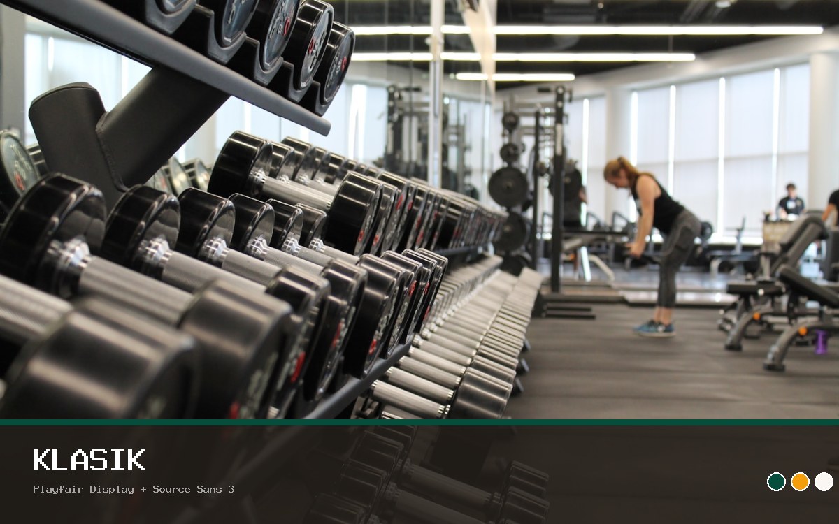 Spor Salonu / Pilates / Yoga · Klasik önizleme
